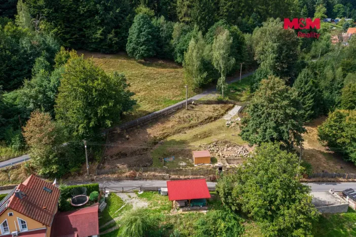 Prodej pozemku pro bydlení, Děčín - Děčín XV-Prostřední Žleb, 1095 m2