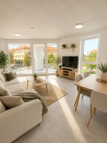 Pronájem bytu 2+kk, Veselí nad Moravou, náměstí Míru, 48 m2