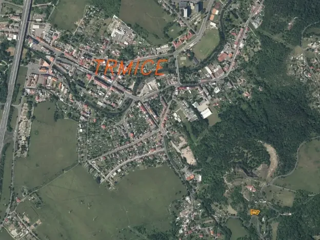 Dražba zahrady, Trmice, 640 m2