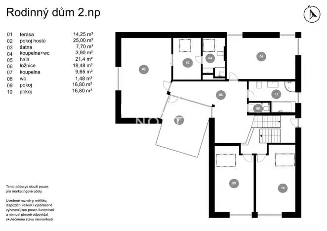 Prodej rodinného domu, Horoměřice, K Sanatoriu, 343 m2
