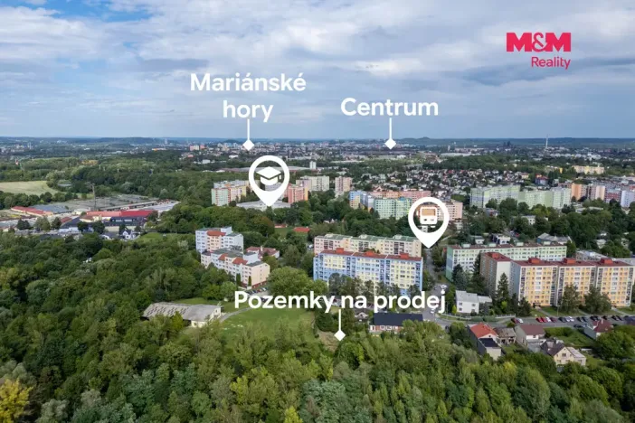 Prodej pozemku pro bydlení, Ostrava - Zábřeh, 910 m2