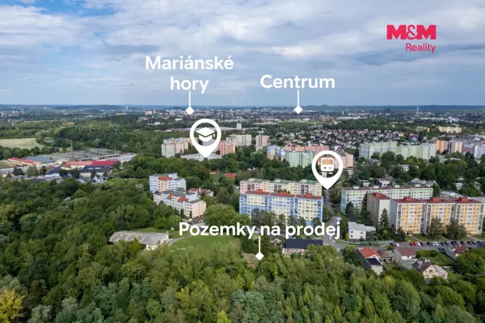 Prodej pozemku pro bydlení, Ostrava - Zábřeh, 588 m2