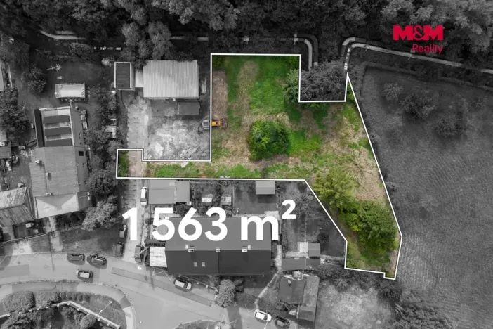 Prodej pozemku pro bydlení, Ostrava - Zábřeh, 1563 m2