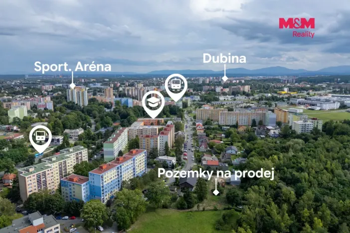 Prodej pozemku pro bydlení, Ostrava - Zábřeh, 1563 m2