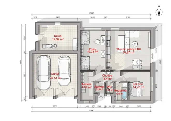 Prodej rodinného domu, Horní Ředice, 146 m2