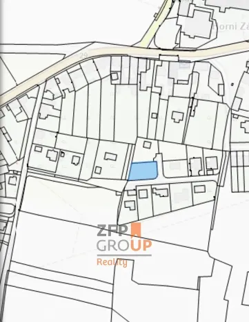 Prodej pozemku pro bydlení, Záhoří, 886 m2