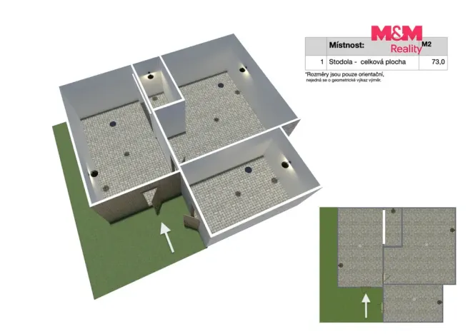 Prodej chalupy, Mrzky, 86 m2