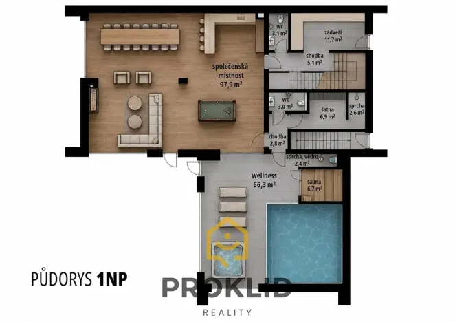 Prodej komerčního pozemku, Stará Ves, 4661 m2