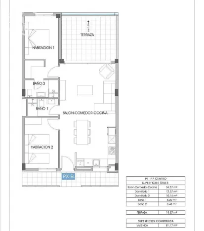 Prodej bytu 3+kk, Villajoyosa, Alicante, Španělsko, 81 m2