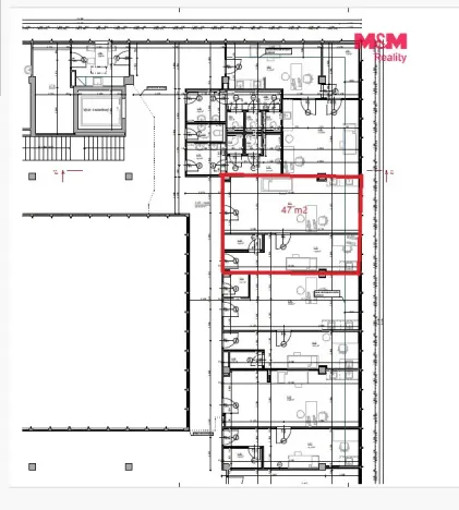 Pronájem obchodního prostoru, Most, Topolová, 47 m2