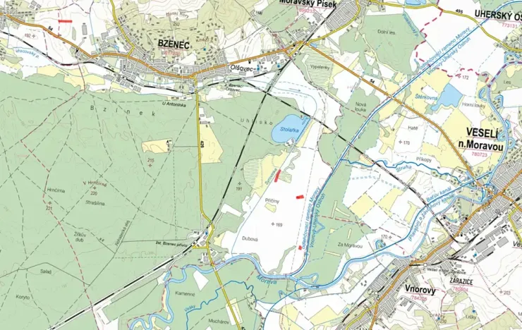 Prodej pole, Bzenec, 12700 m2