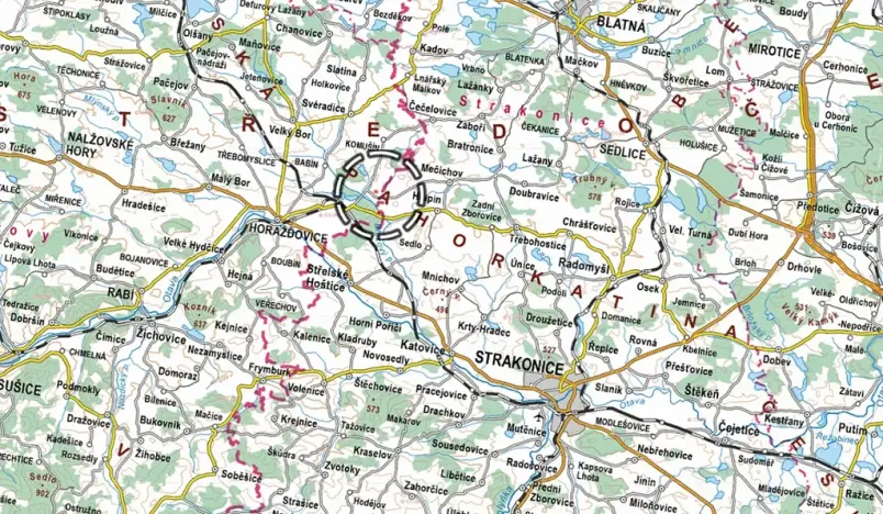 Prodej louky, Horažďovice, 7418 m2
