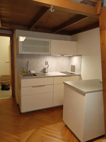 Pronájem bytu 1+kk, Praha - Podolí, Levá, 23 m2