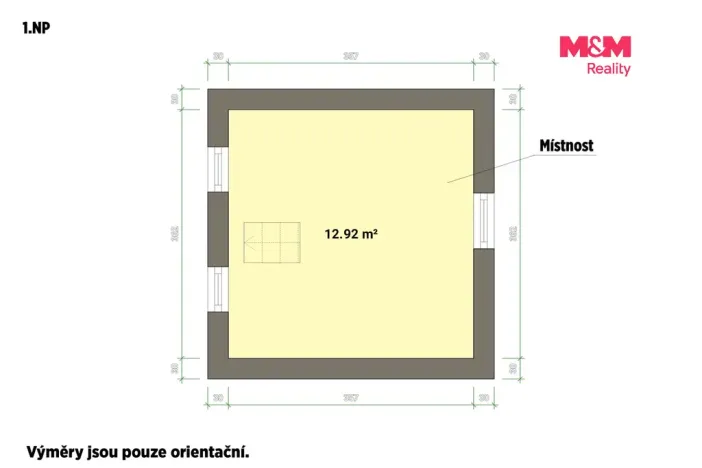Prodej chaty, Mariánské Lázně, třída Vítězství, 16 m2
