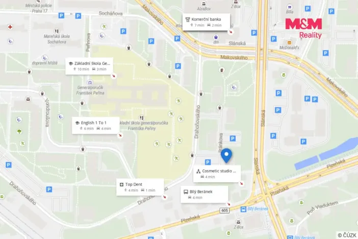 Prodej bytu 2+kk, Praha - Řepy, Jiránkova, 43 m2