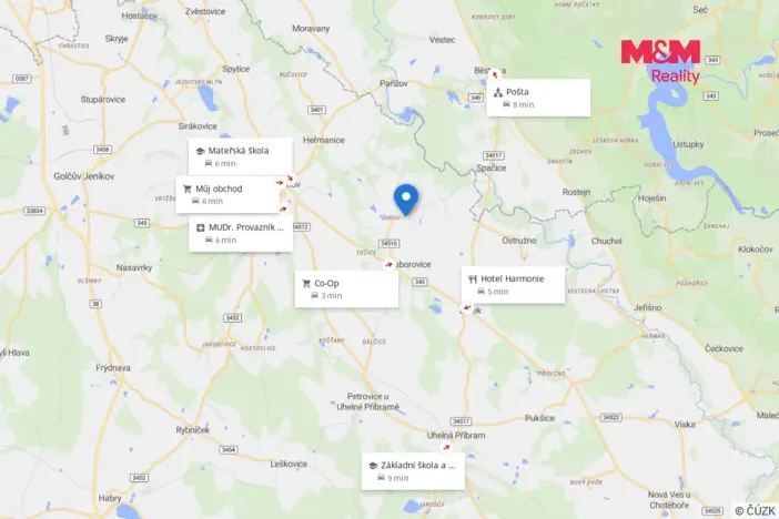 Prodej rodinného domu, Kraborovice - Úhrov, 55 m2