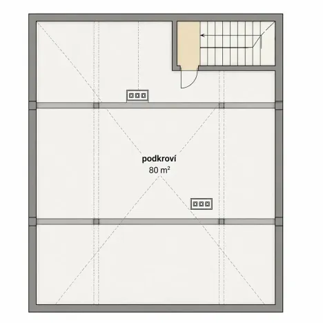 Prodej rodinného domu, Biskupice, 80 m2