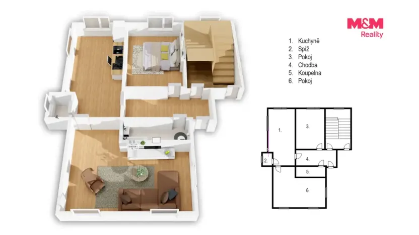 Prodej rodinného domu, Jílové u Prahy, Úzká, 140 m2