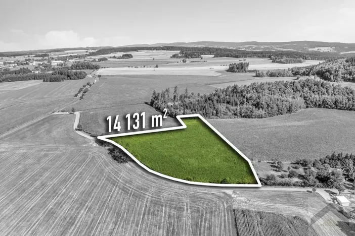 Prodej pole, Helvíkovice, 14131 m2