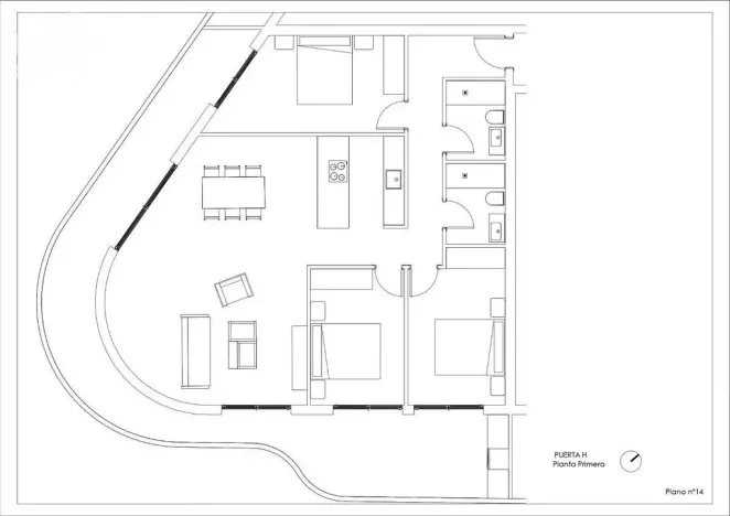 Prodej bytu 4+kk, Calpe, Alicante, Španělsko, 154 m2