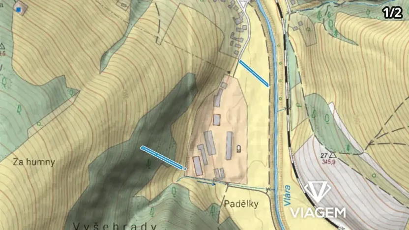 Prodej podílu pole, Bohuslavice nad Vláří, 944 m2