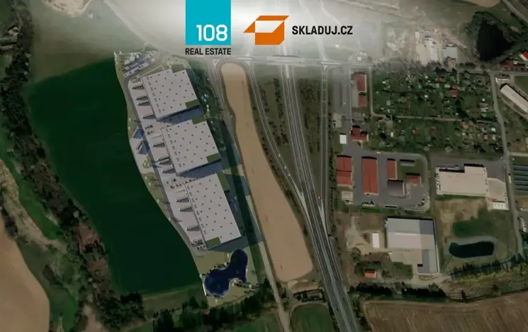Pronájem skladu, Chotoviny, Táborská, 7800 m2
