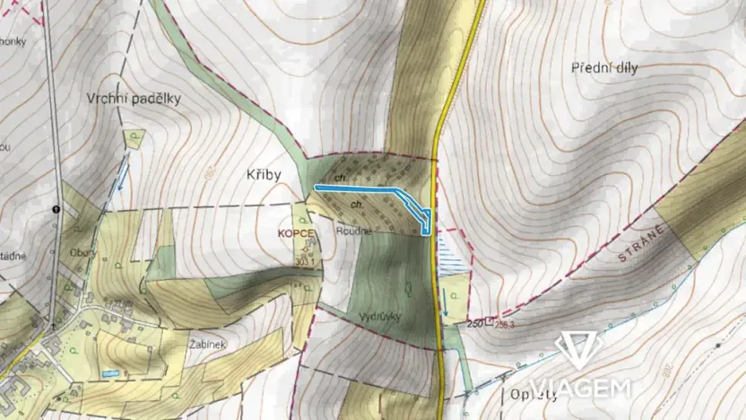 Prodej zahrady, Bořenovice, 91 m2