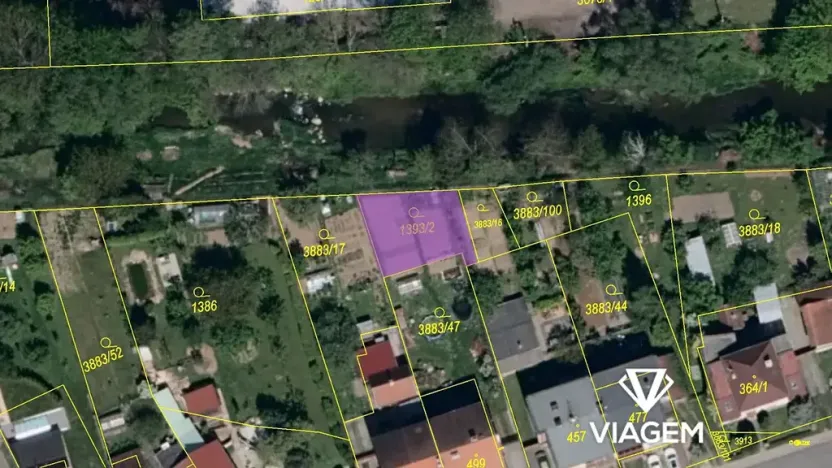 Prodej zahrady, Záhorovice, 195 m2