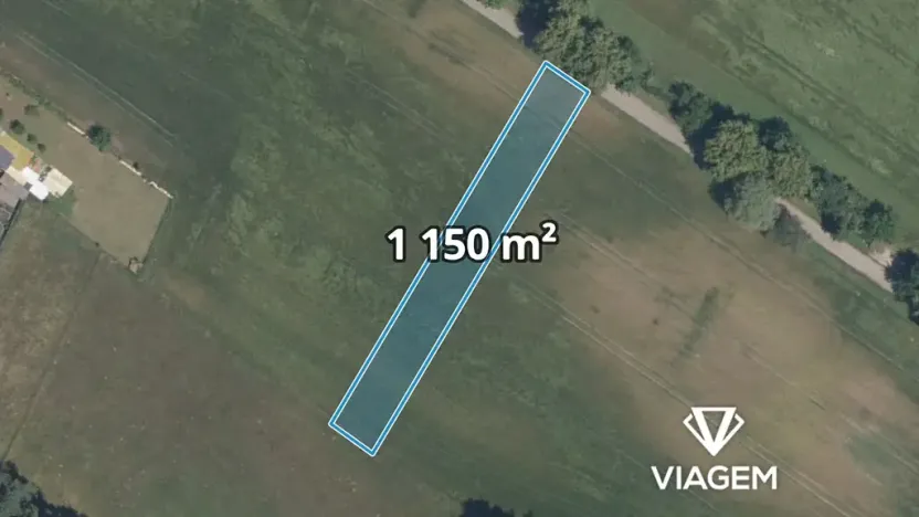 Prodej podílu pole, Kostelní Lhota, 287 m2