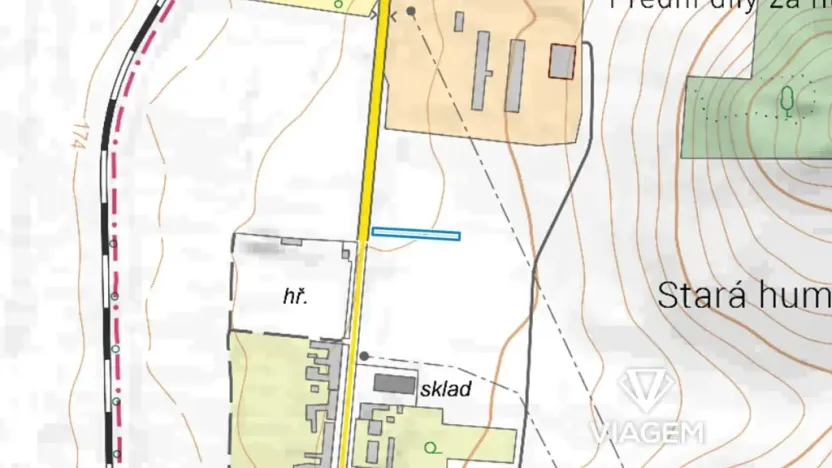 Prodej podílu pole, Terezín, 188 m2