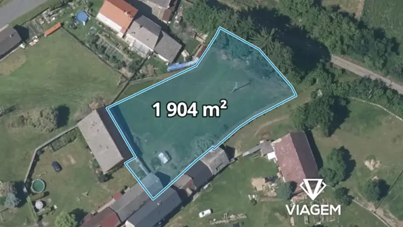 Prodej podílu zahrady, Blažim, 317 m2