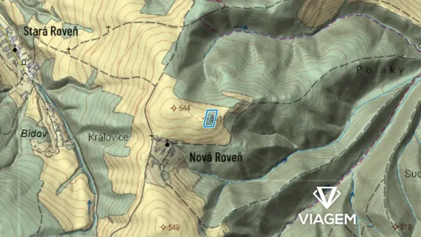 Prodej podílu pole, Městečko Trnávka, 1564 m2