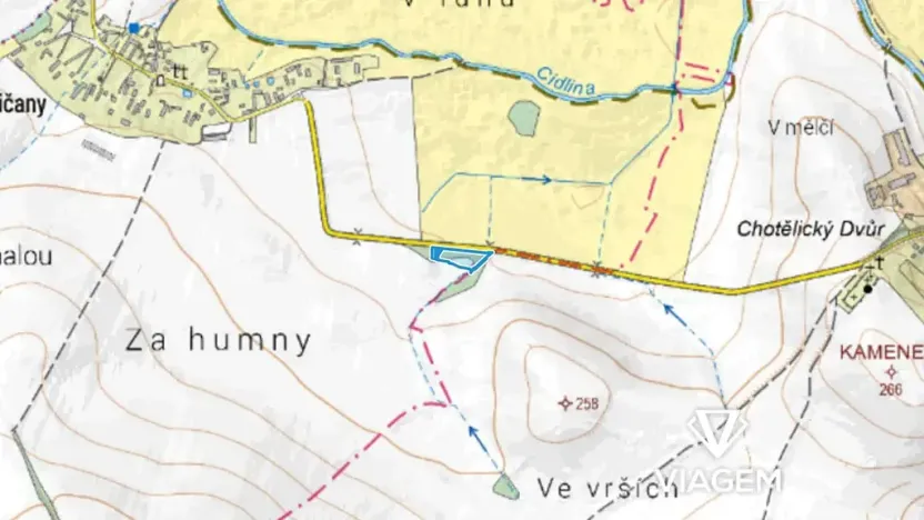 Prodej podílu zahrady, Sběř, 896 m2