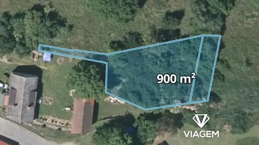 Prodej podílu zahrady, Křelovice, 262 m2