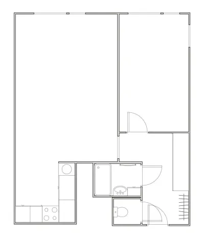 Pronájem bytu 1+kk, Praha - Chodov, Augustinova, 46 m2