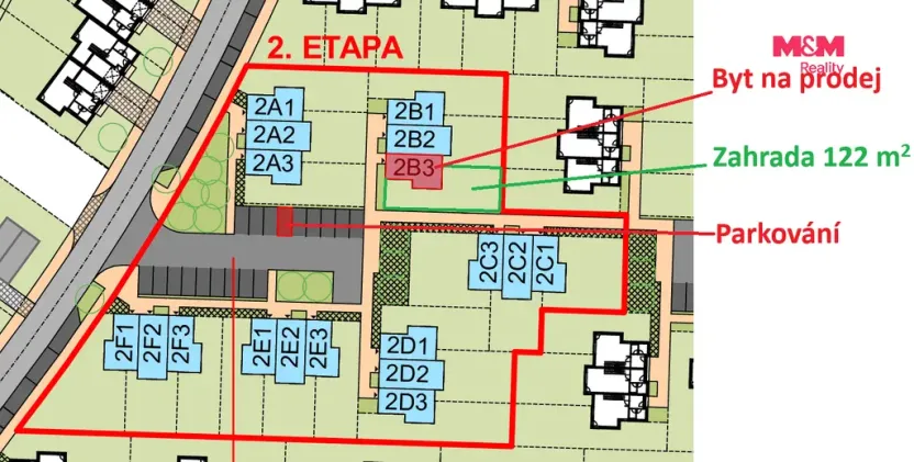 Prodej bytu 3+kk, Smiřice - Rodov, 81 m2