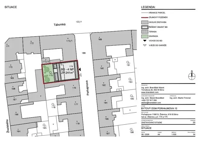 Prodej rodinného domu, Brno, Porhajmova, 300 m2