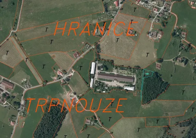 Prodej pozemku, Hranice, 2086 m2