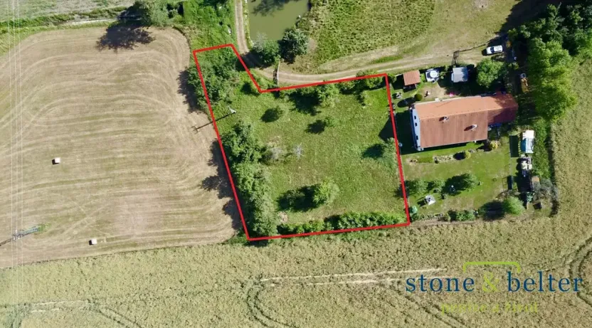 Prodej zahrady, Bystřice, 1636 m2