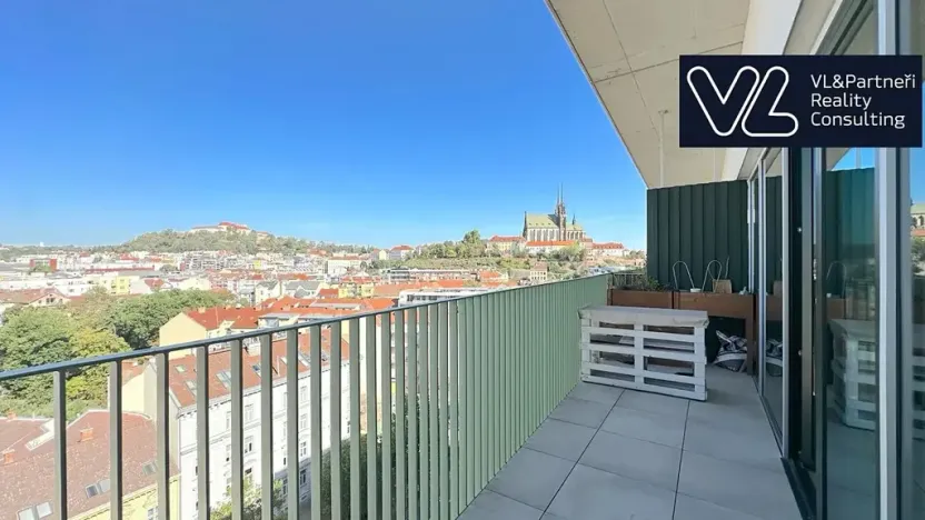 Pronájem bytu 1+kk, Brno, Nové sady, 46 m2