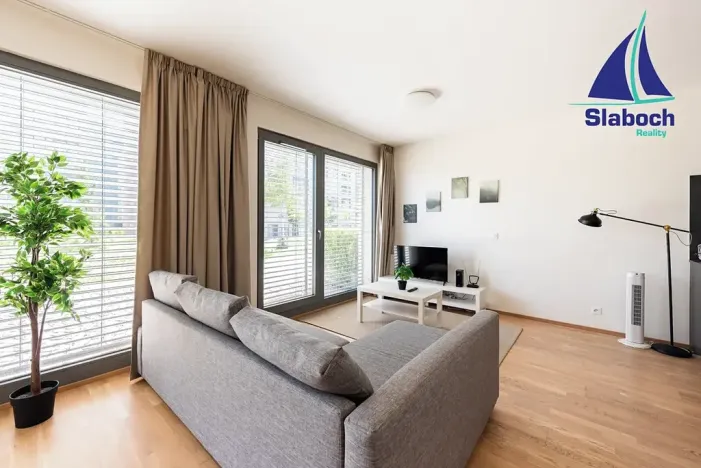 Pronájem bytu 1+kk, Praha - Karlín, Breitfeldova, 45 m2