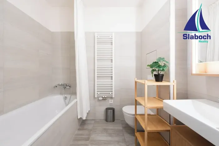 Pronájem bytu 1+kk, Praha - Karlín, Breitfeldova, 63 m2