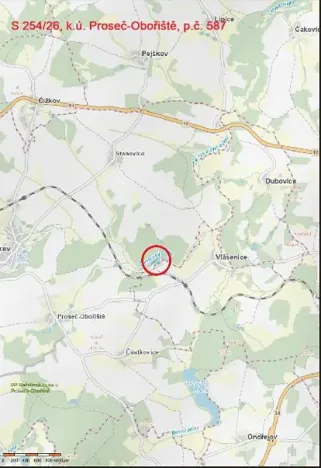 Prodej lesa, Nová Cerekev, 2440 m2