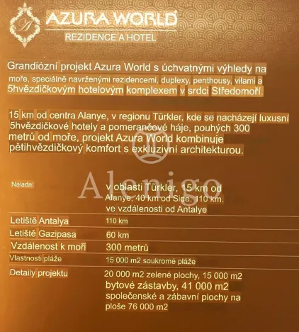 Prodej bytu 2+kk, Alanya, Turecko, 85 m2