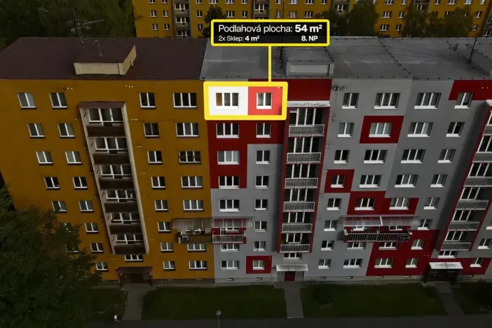 Prodej bytu 2+1, Ostrava, Maďarská, 58 m2