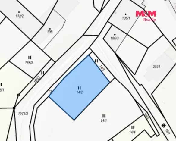 Prodej pozemku, Chlum, 706 m2