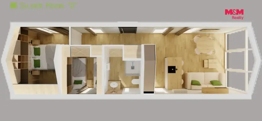 Prodej rodinného domu, Vrchlabí, J. Kablíkové, 57 m2