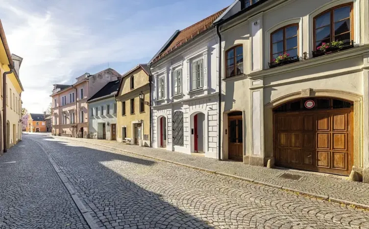 Pronájem atypického bytu, Litomyšl, Šmilovského, 42 m2