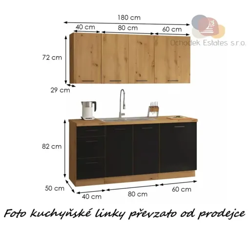Pronájem bytu 2+kk, Třinec, Slezská, 36 m2