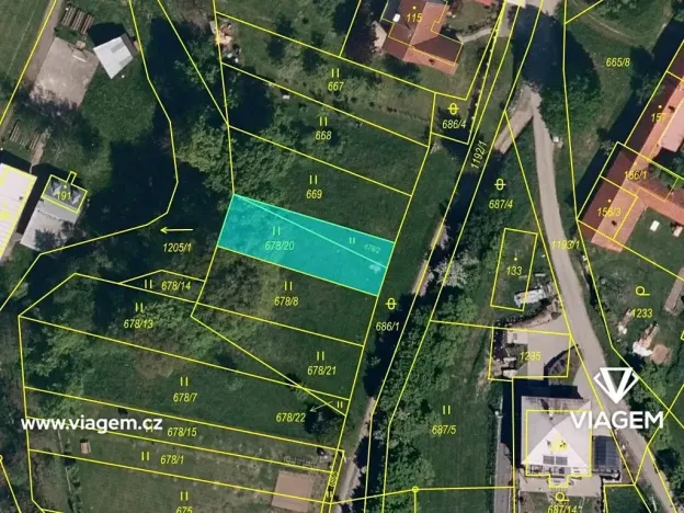 Prodej podílu pozemku pro bydlení, Dobrkovice, 210 m2